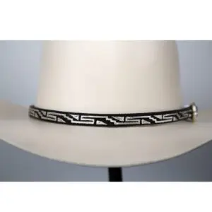Hat band Silver/ Toquilla Hilo de Plata